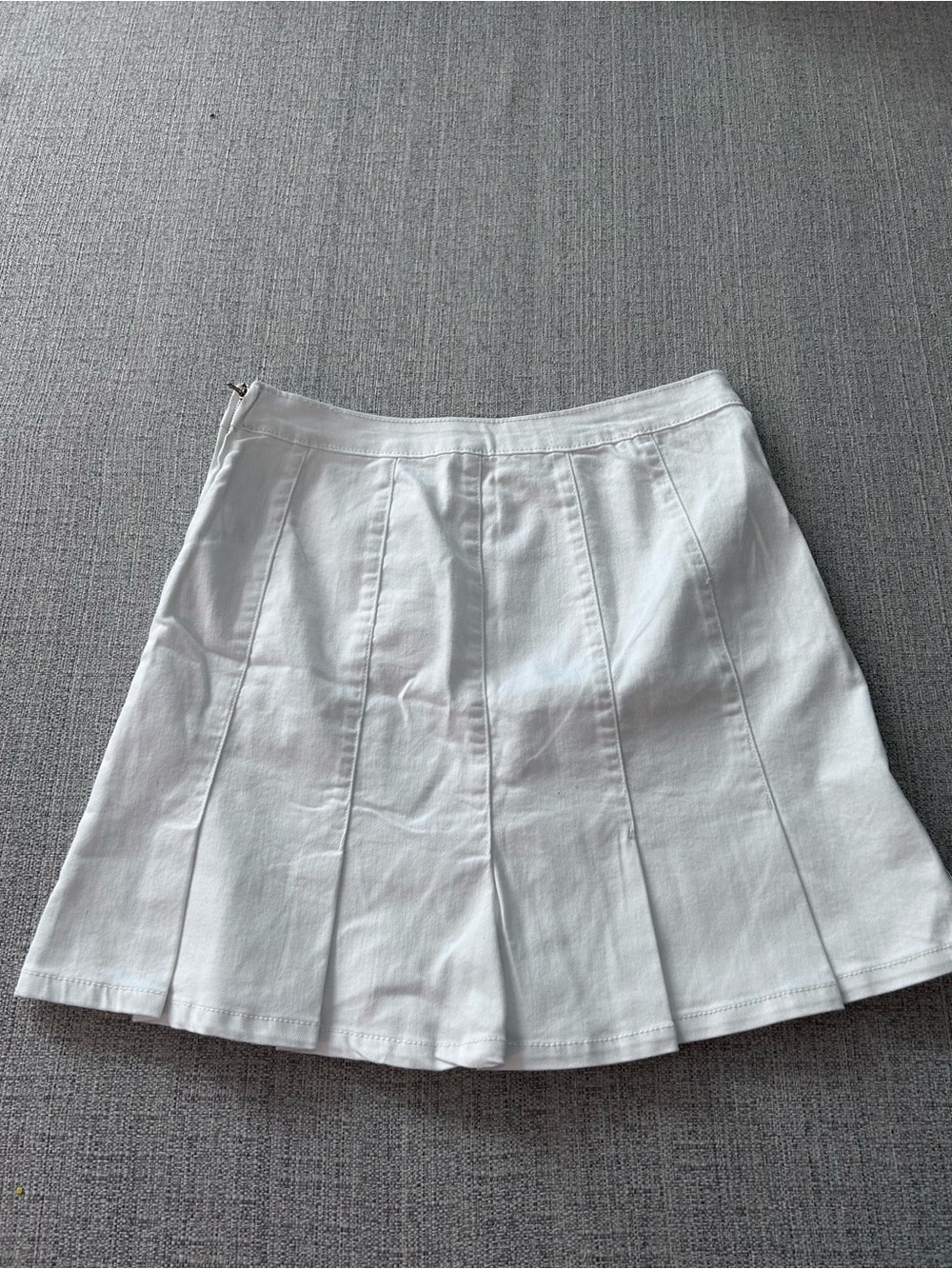 NWOT wonder nation White Pleated Golf Tennis Circle Skirt. Size XL (14-16)